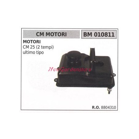 Réservoir de carburant CM MOTORI moteur de tondeuse à gazon 010811 | Newgardenstore.eu