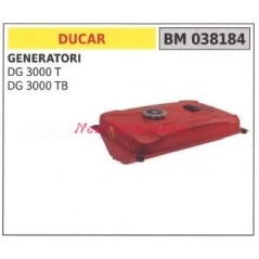 Réservoir de carburant DUCAR moteur de générateur DG 3000T 3000TB 038184 | Newgardenstore.eu