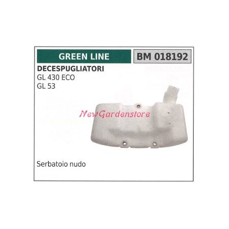 Réservoir de carburant GREEN LINE Débroussailleuse GREEN LINE GL 430ECO moteur GL 53 018192 | Newgardenstore.eu