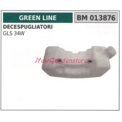 Desbrozadora GREEN LINE GLS 34W motor depósito de combustible 013876 | Newgardenstore.eu