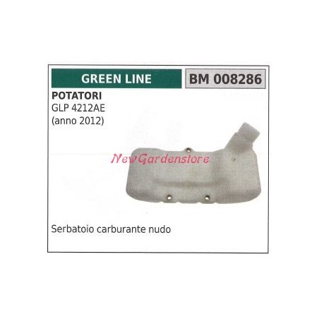 GREEN LINE podadora GLP 4212AE motor depósito de combustible 008286 | Newgardenstore.eu