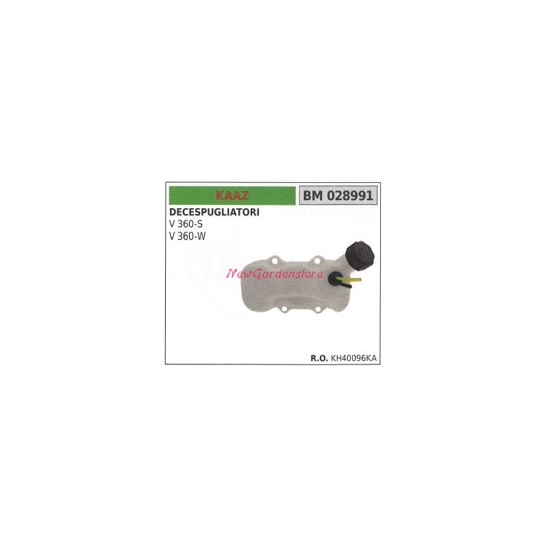 Fuel tank KAAZ brushcutter engine V 360-S V 360-W 028991