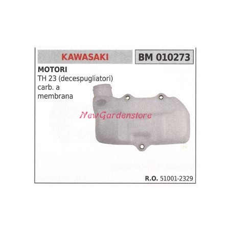 Réservoir de carburant KAWASAKI moteur débroussailleuse TH 23 010273 | Newgardenstore.eu