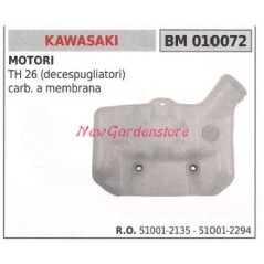 Réservoir de carburant KAWASAKI moteur débroussailleuse TH 26 010072 51001-2294 | Newgardenstore.eu