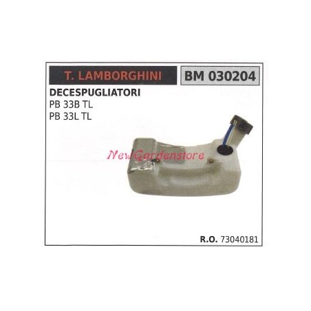 Réservoir de carburant débroussailleuse LAMBORGHINI PB 33B TL moteur 030204 | Newgardenstore.eu