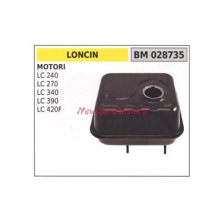 LONCIN fuel tank LC 240 lawn mower mower engine 028735 | Newgardenstore.eu