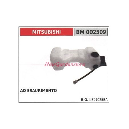 Depósito de combustible MITSUBISHI motor desbrozadora 002509 | Newgardenstore.eu