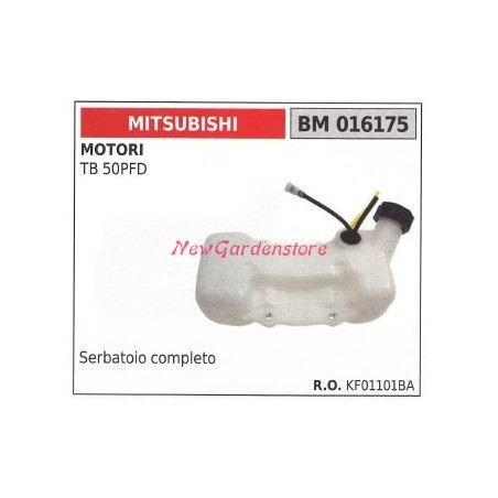 Réservoir de carburant MITSUBISHI moteur pour débroussailleuse TB 50PFD 016175 | Newgardenstore.eu