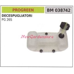 Réservoir à carburant PROGREEN PG 26S moteur débroussailleuse 038742 | Newgardenstore.eu