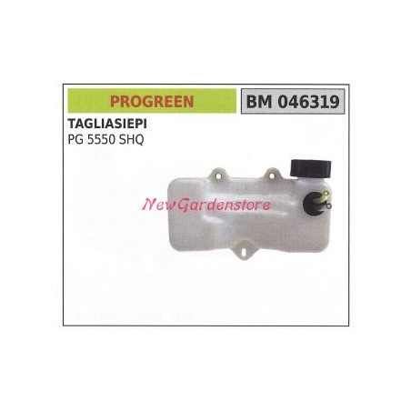 Serbatoio carburante PROGREEN motore tagliasiepe PG 5550 SHQ 046319 | Newgardenstore.eu