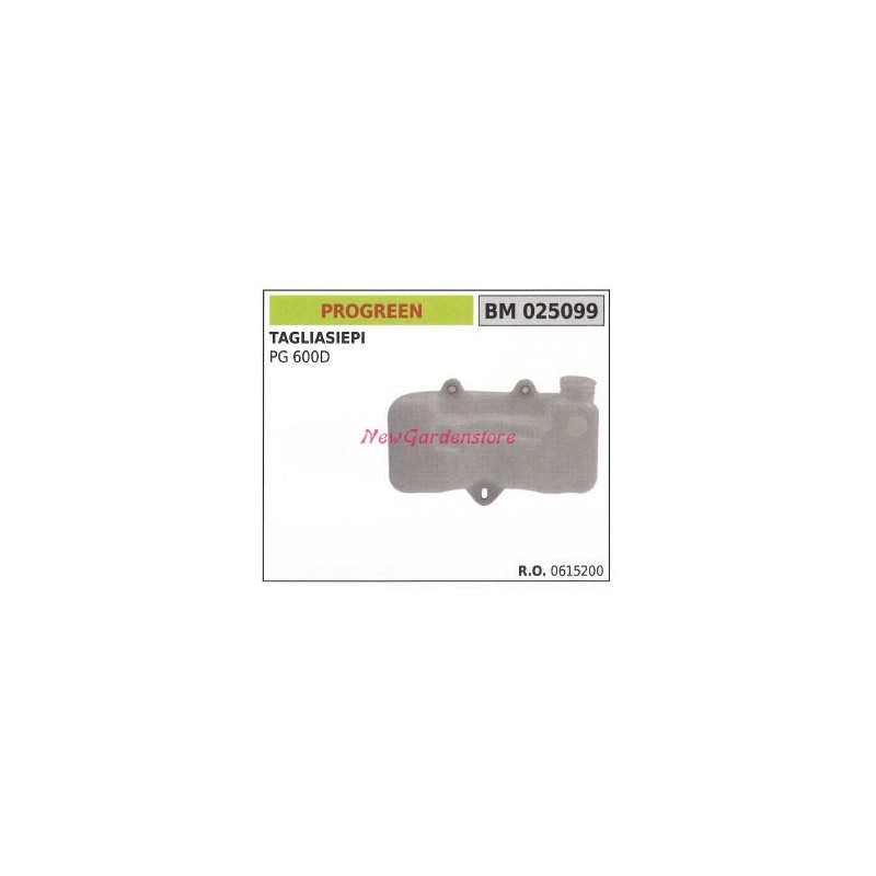 Depósito de combustible PROGREEN Motor cortasetos PG 600D 025099