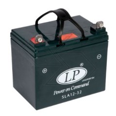 Battery for various SLA models 32 Ah 12 V Pole + LEFT | Newgardenstore.eu