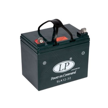 Battery for various SLA models 32 Ah 12 V Pole + LEFT | Newgardenstore.eu