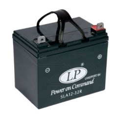 Battery for various SLA R models 32 Ah 12 V Pole + RIGHT