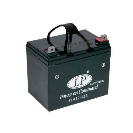 Batteria per vari modelli SLA R 32 Ah 12 V polo + DESTRA | Newgardenstore.eu