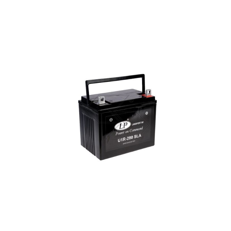 Batterie für verschiedene Modelle SLA U1-280R 24 Ah 12 V polig + RECHTS