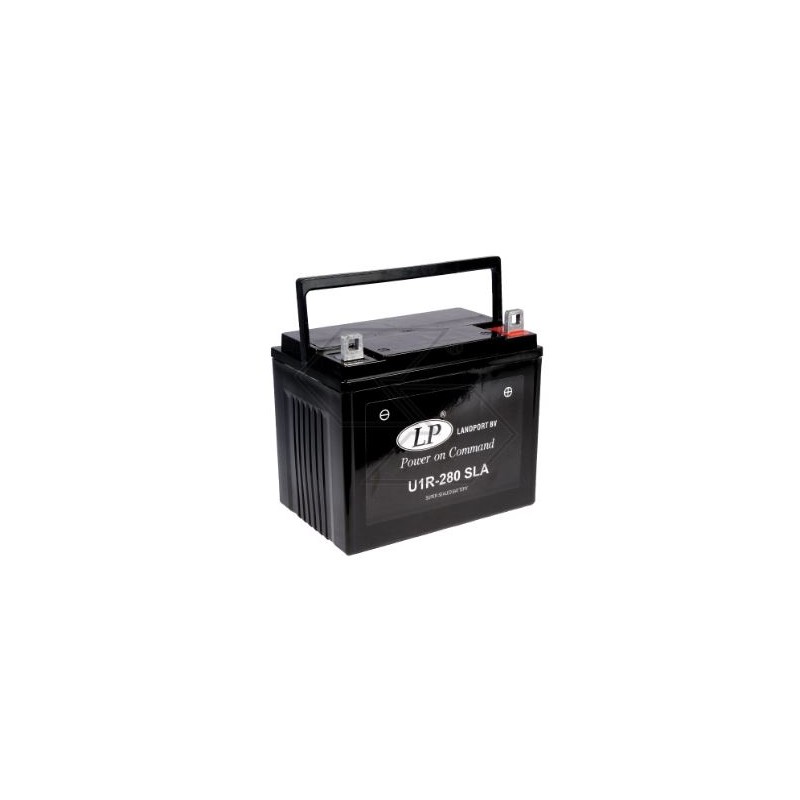 Batterie pour divers modèles SLA U1-280R 24 Ah 12 V pôle + DROITE