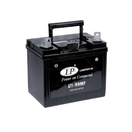 Battery for various SLA models U1R-9 24 Ah 12 V pole + RIGHT | Newgardenstore.eu