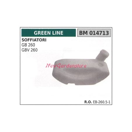 GREEN LINE réservoir carburateur GREEN LINE moteur souffleur GB 260 GBV 260 014713 | Newgardenstore.eu