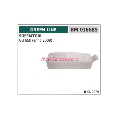 GREEN LINE carburettor reservoir for GB 650 blower motor 016685 | Newgardenstore.eu