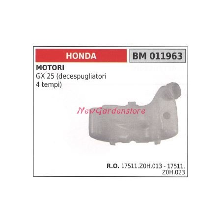 Depósito del carburador desbrozadora HONDA GX 25 motor de 4 tiempos 011963 | Newgardenstore.eu