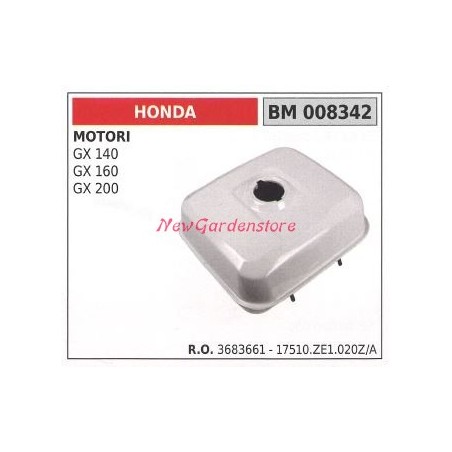 HONDA réservoir carburateur GX 140 160 200 moteur motoculteur 008342 | Newgardenstore.eu