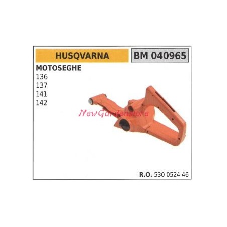 Réservoir carburateur HUSQVARNA moteur tronçonneuse 136 137 141 142 040965 | Newgardenstore.eu