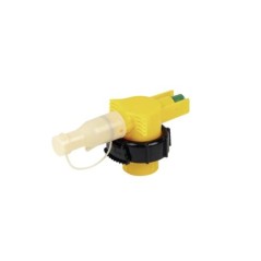 Nozzle for filling autostop gasoline mixture tank for chainsaw mower