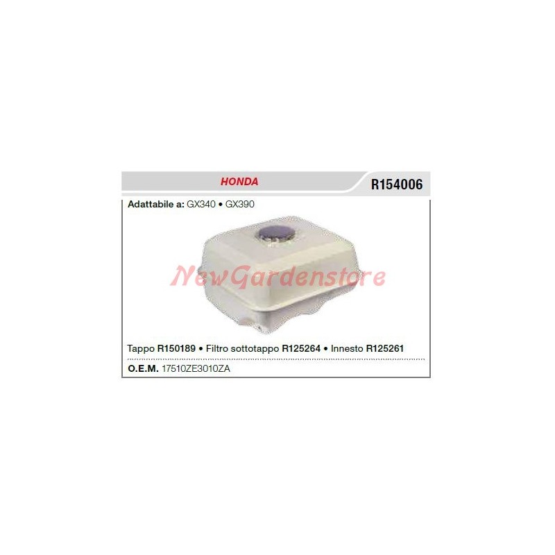 Serbatoio HONDA motosega GX340 390 R154006