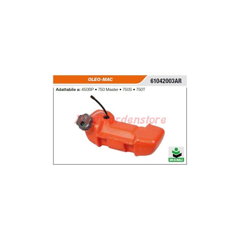 OLEOMAC desbrozadora depósito 450BP 750 MASTER 750S 750T 61042003AR