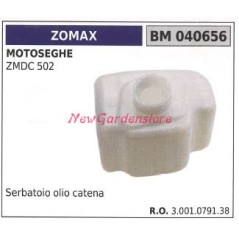 Depósito aceite ZOMAX motor motosierra ZMDC 502 040656