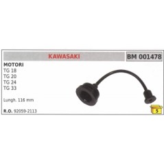 Manguito depósito desbrozadora KAWASAKI TG18 TG20 TG24 MOTOR 92059-2113 | Newgardenstore.eu