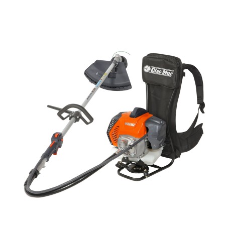 Backpack brushcutter OLEOMAC BCH 500 BP 51cc with Tap&Go head diameter 130 mm