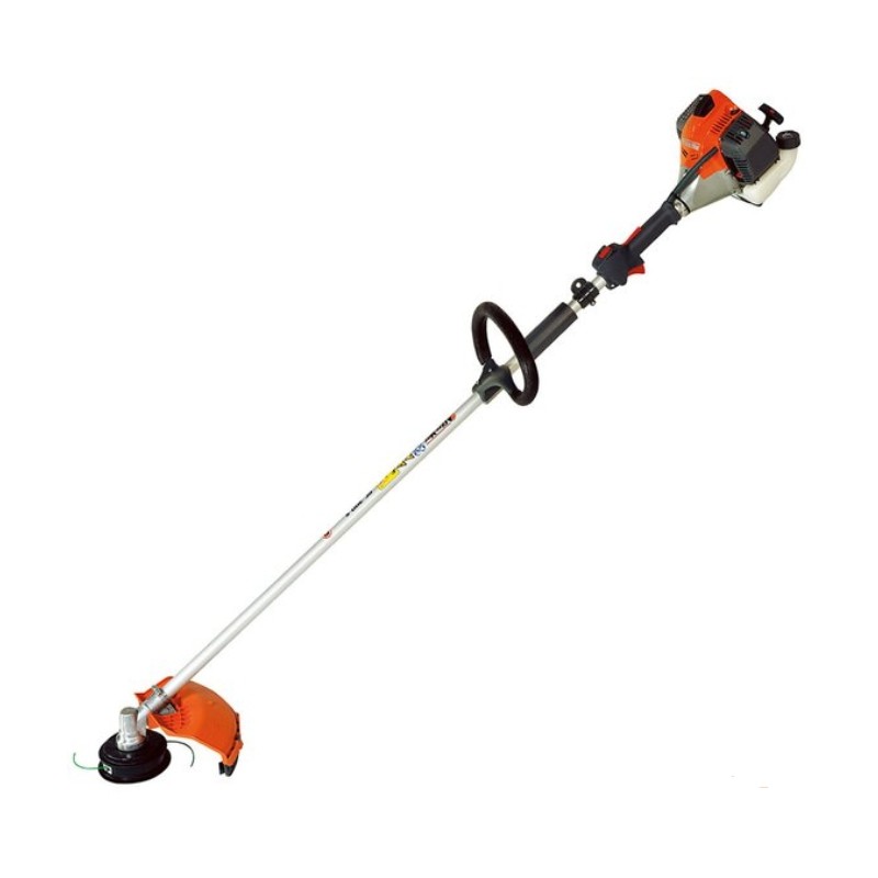 Desbrozadora de gasolina OLEOMAC BC300S de 30 cc con sistema Load&Go y cabezal de 130 mm de diámetro.