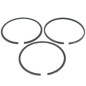 Set of 3 piston rings for GARDEN COMBI lawn tractors