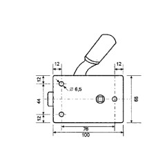 Right-side universal lock for agricultural tractor door | Newgardenstore.eu