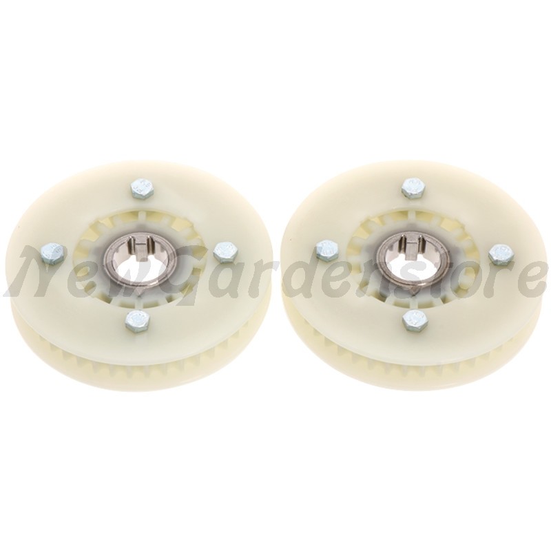 Set 2 pulegge dentate trattorino tagliaerba originale STIGA 1134-9127-01 Set 2 pulegge dentate trattorino tagliaerba originale STIGA 1134-9127-01