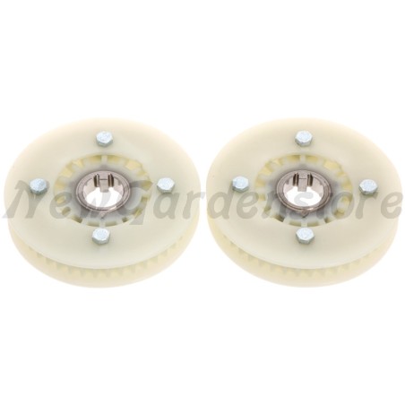 Set 2 pulegge dentate trattorino tagliaerba originale STIGA 1134-9127-01 | Newgardenstore.eu
