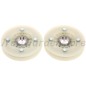 Set of 2 toothed pulleys for STIGA compatible lawn tractor 31270314 1134-9127-01