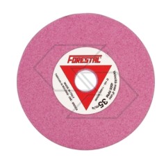 Set 5 discs fine-grit grinding wheels pink colour for chainsaw chain sharpeners