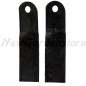 Lawn mower blades set compatible KLIPPO 60.36-4