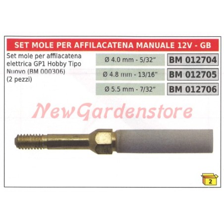 Set mole per affilacatena manuale GP1 HOBBY NEW GARDEN STORE 012705 | Newgardenstore.eu