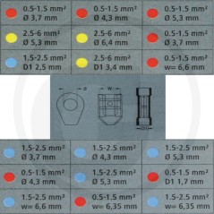 Juego de engaste 175 piezas con herramienta de engaste | Newgardenstore.eu