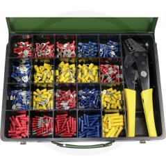 Professional 400-piece crimping set with crimping tool | Newgardenstore.eu