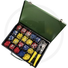 Professional 400-piece crimping set with crimping tool