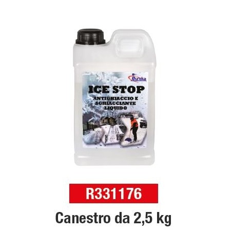 Sghiacciante antighiaccio liquido ICE STOP EUREKA da 2.5 Kg R331176 | Newgardenstore.eu