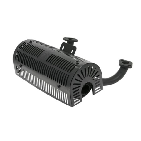 Silenziatore marmitta motore trattorino rasaerba 17Hp 25,5HP 708cc 803 cc LONCIN | Newgardenstore.eu