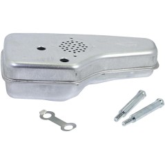 Silenziatore marmitta scarico rasaerba QUANTUM POWER BRIGGS ORIGINALE 490547