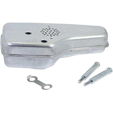Silenziatore marmitta scarico rasaerba QUANTUM POWER BRIGGS ORIGINALE 490547