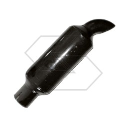 Painted silencer for FIAT agricultural tractor up to 70 Hp | Newgardenstore.eu